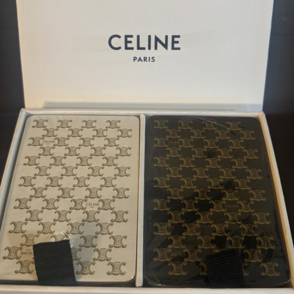 Celine Triomphe playing cards (Brand new with tags)